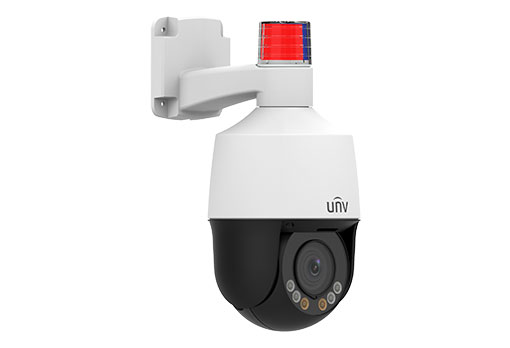 5MP PTZ camera with 2.8-12mm lens, 5x zoom, Warm Light, SD card slot and Mic
