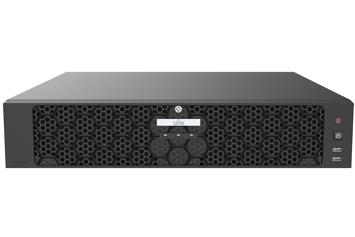 64-channel UNV NVR, 8 sata interface